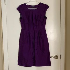 Purple A-Line Dress